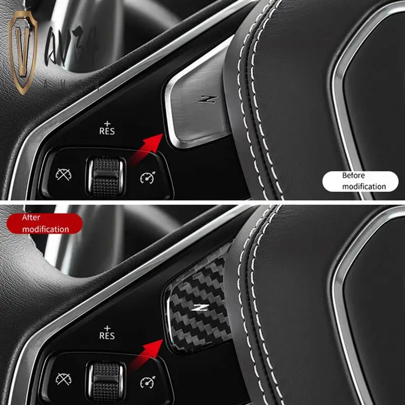 AV34-Car Carbon Fiber Steering Wheel Button Sticker Trim Cover For Corvette C8 2020-2023 Heated Button Decal
AV34-Car Carbon Fiber Steering Wheel Button Sticker Trim Cover For Corvette C8 2020-2023 Heated Button Decal