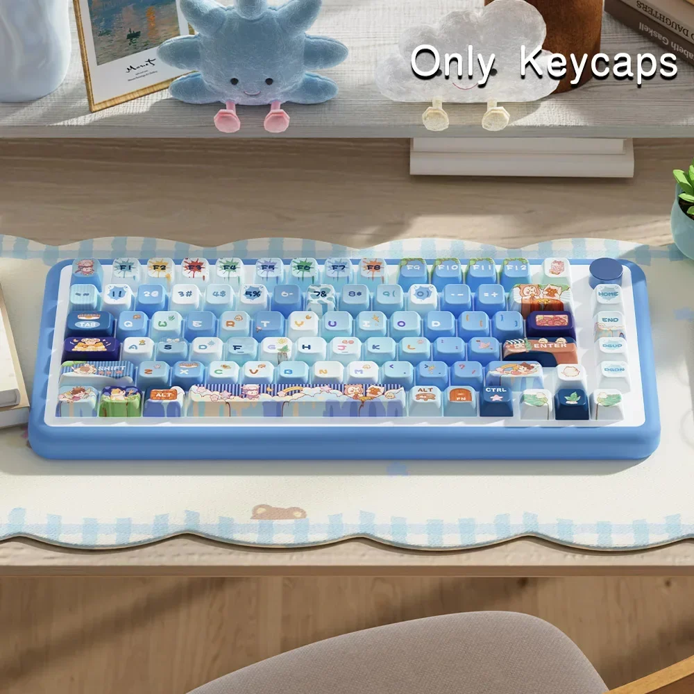 Meow Meow Adventure Original Keyboard Keycaps Personalized Customization Adaptation PBT Thermal Sublimation Mechanical Keycaps
Meow Meow Adventure Original Keyboard Keycaps Personalized Customization Adaptation PBT Thermal Sublimation Mechanical Keycaps