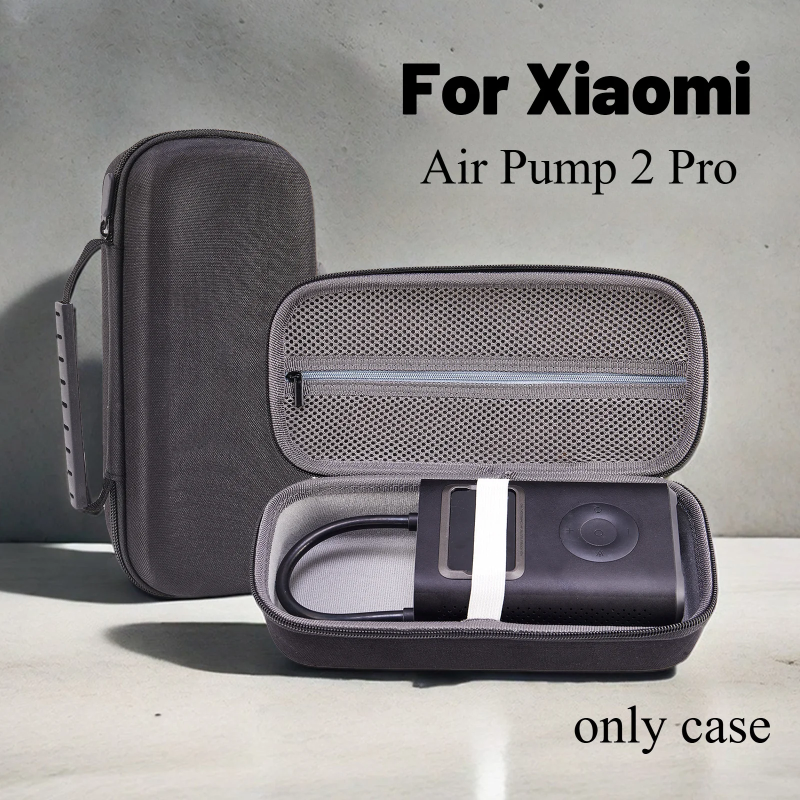 Hard Case Compatible for Xiaomi Portable Electric Air Pump 2 pro Car Bicycle Tire Inflator Storage Bag for USB Cable Air House
Hard Case Compatible for Xiaomi Portable Electric Air Pump 2 pro Car Bicycle Tire Inflator Storage Bag for USB Cable Air House