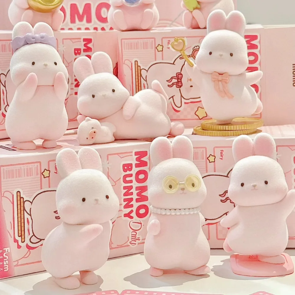 Genuine Momo Rabbit Daily Blind Box Cheese Pie Cartoon Cute Flock Collection Trendy Toy Figure Girl Birthday Gift Ornament
Genuine Momo Rabbit Daily Blind Box Cheese Pie Cartoon Cute Flock Collection Trendy Toy Figure Girl Birthday Gift Ornament