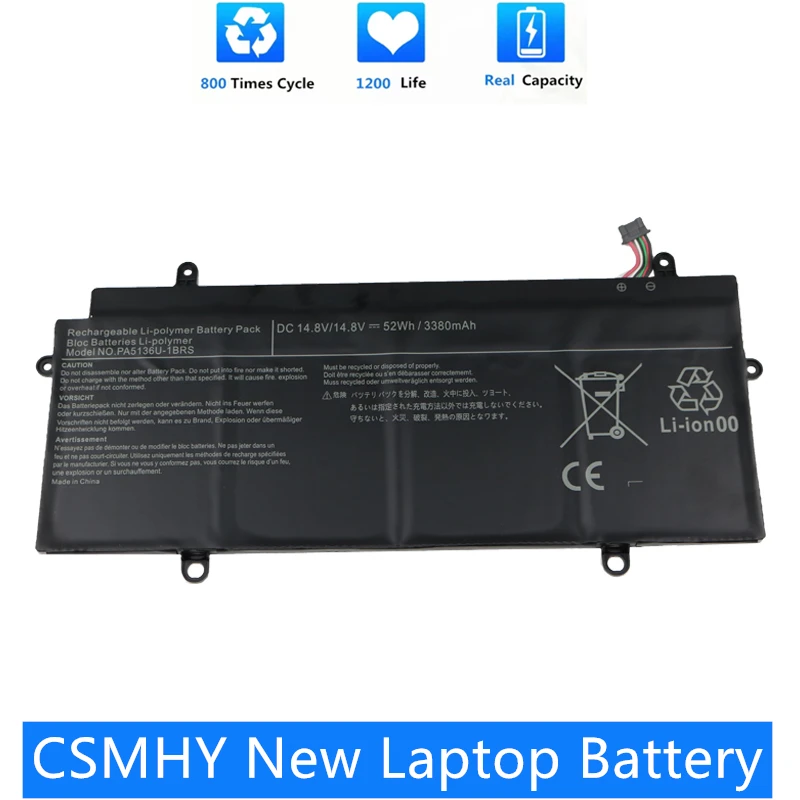 Новый аккумулятор CSMHY PA5136U-1BRSLaptop для Toshiba Portege Z30 Series Z30-A-18M PA5136U PA5136U1BRS
Новый аккумулятор CSMHY PA5136U-1BRSLaptop для Toshiba Portege Z30 Series Z30-A-18M PA5136U PA5136U1BRS