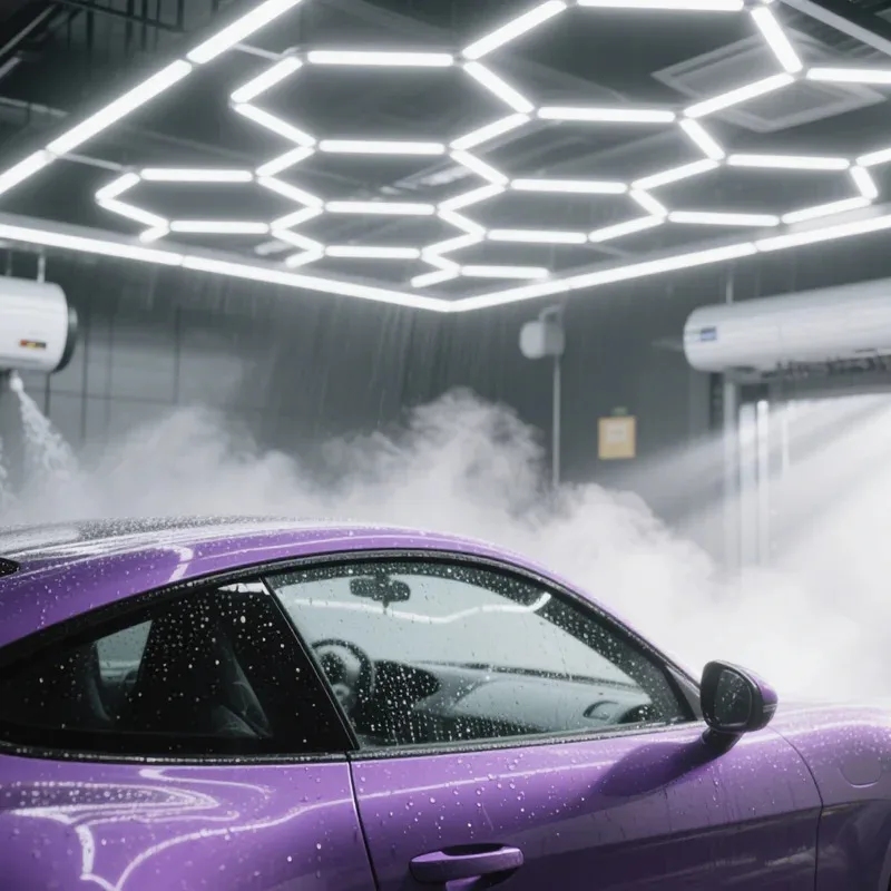 Factory Hot Selling Portle RGB 14x Hexagon LED Lighting for Car Detail Home Garage Workshop Retail Honeycomb Barber Light AC Pow
Factory Hot Selling Portle RGB 14x Hexagon LED Lighting for Car Detail Home Garage Workshop Retail Honeycomb Barber Light AC Pow