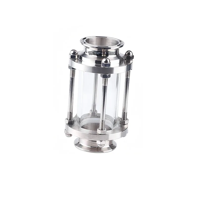 Quickinstall glass pipe sight glass 19-76MMPipe diameter304stainless steel sanitary grade Clamptype straight-through sight glass
Quickinstall glass pipe sight glass 19-76MMPipe diameter304stainless steel sanitary grade Clamptype straight-through sight glass