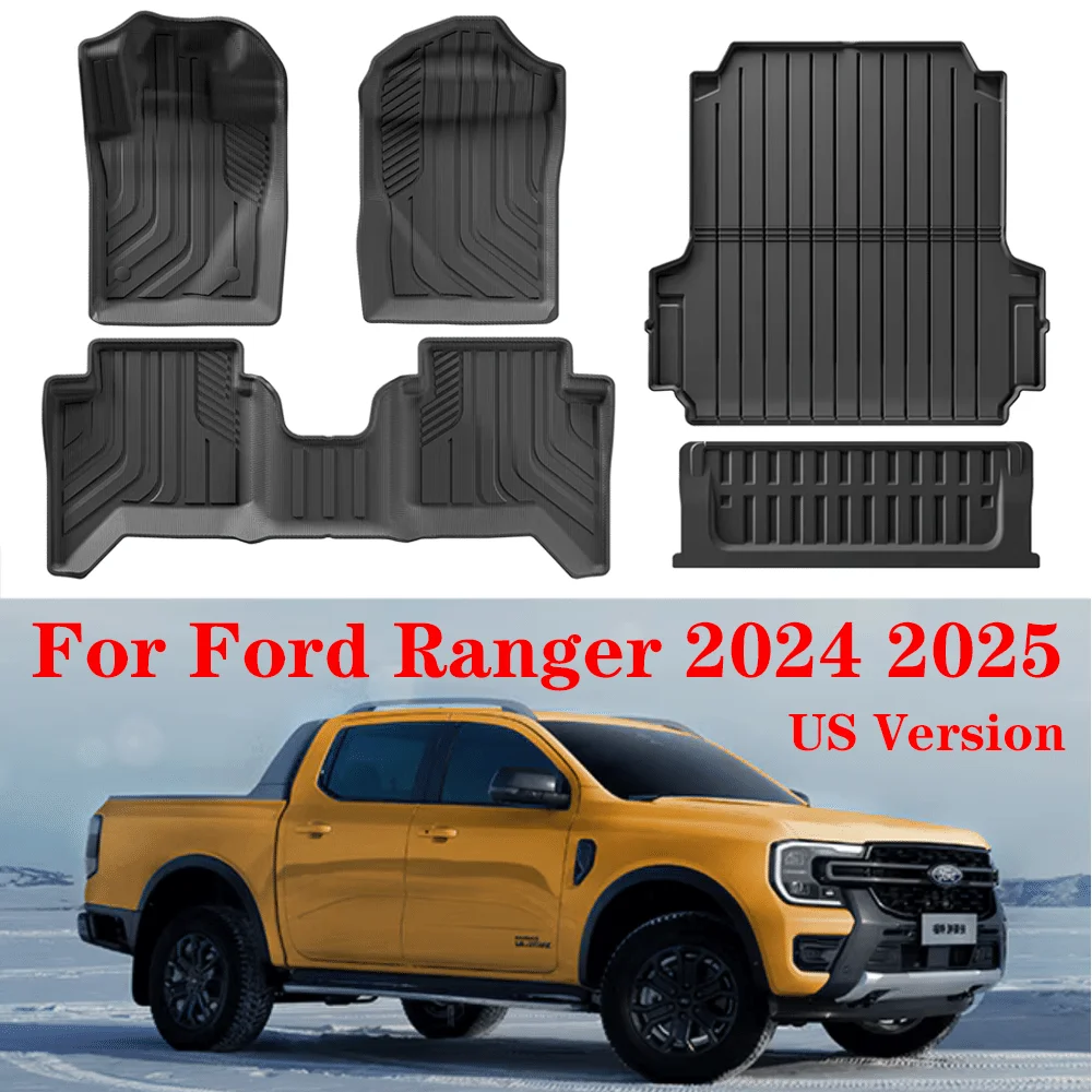 For Ford Ranger 2024 2025 US Version fit 5FT 59.6Bed Car Truck Bed Mat Liner Trunk Bed Liner Black TPE Floor mats Protection LHD
For Ford Ranger 2024 2025 US Version fit 5FT 59.6Bed Car Truck Bed Mat Liner Trunk Bed Liner Black TPE Floor mats Protection LHD