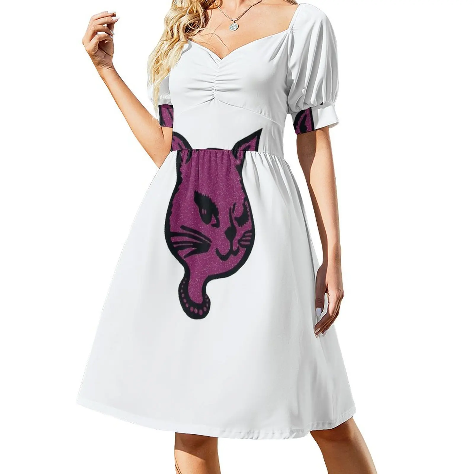 Winking Cat Pink Short Sleeved Dress elegant dresses for women birthday dress summer dress woman 2025 trendy
Winking Cat Pink Short Sleeved Dress elegant dresses for women birthday dress summer dress woman 2025 trendy