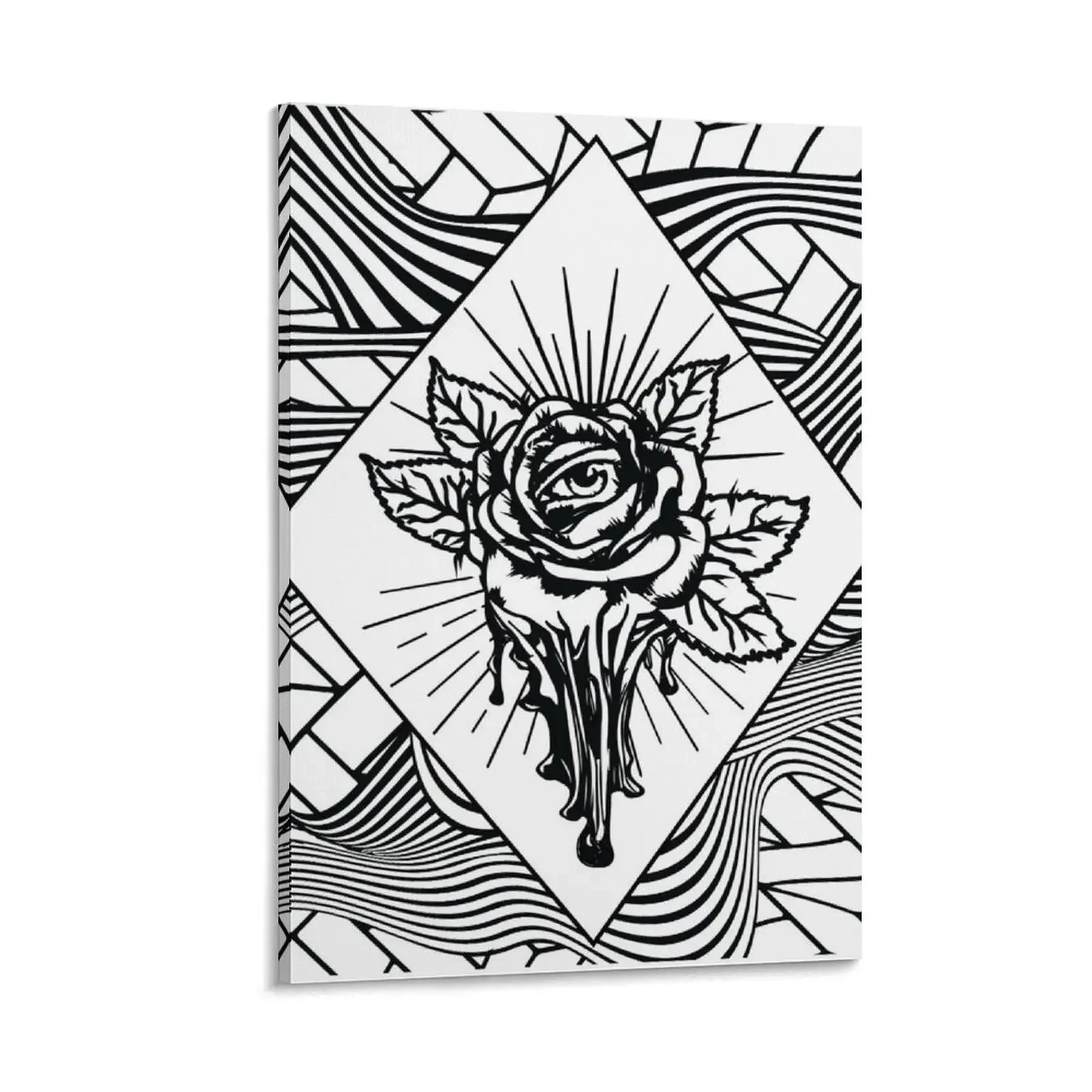 Trippy Drippy Rose Canvas Painting Decorative painting for bedroom Decorative prints wall painting
Trippy Drippy Rose Canvas Painting Decorative painting for bedroom Decorative prints wall painting