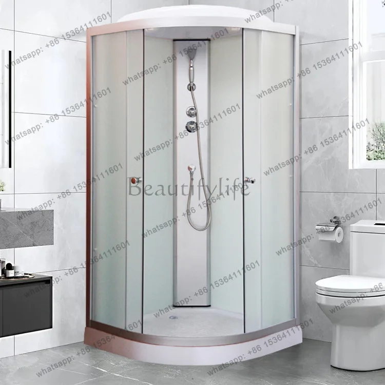 Simple shower room with bottom basin integrated outdoor partition door bathroom
Simple shower room with bottom basin integrated outdoor partition door bathroom