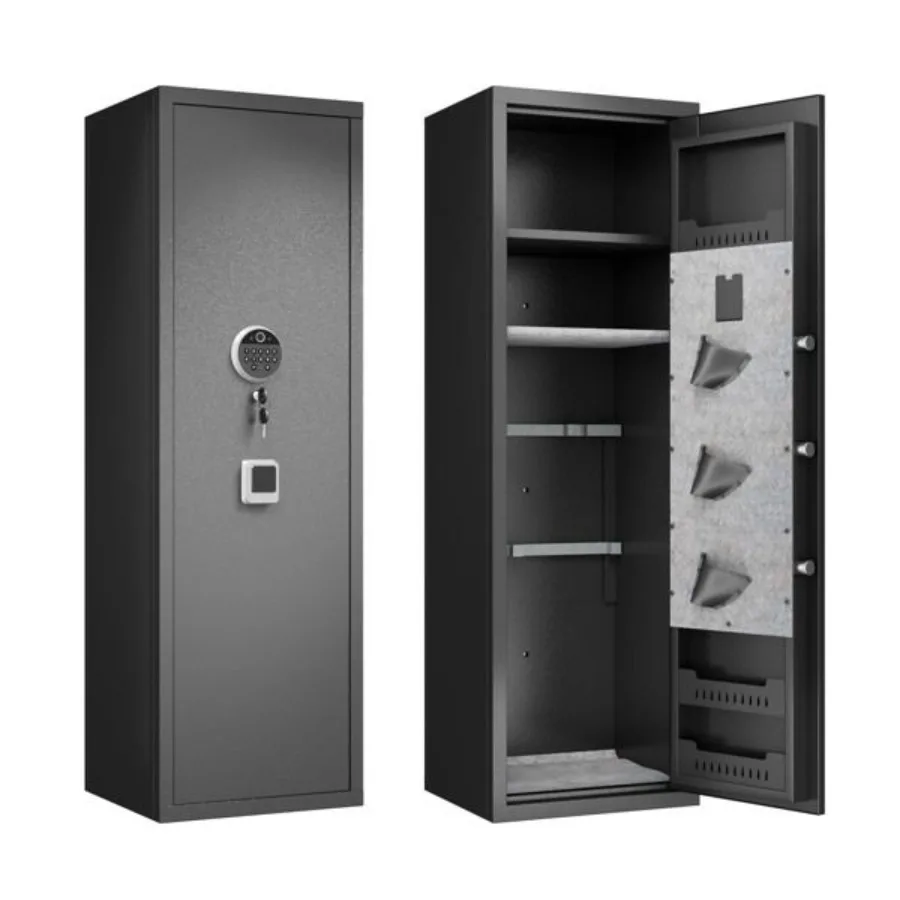 Gun Safes For Home Rifle And Pistols Fingerprint Electronic Safe With Quick Access Detachable Partition No Assembly Required Bl
Gun Safes For Home Rifle And Pistols Fingerprint Electronic Safe With Quick Access Detachable Partition No Assembly Required Bl