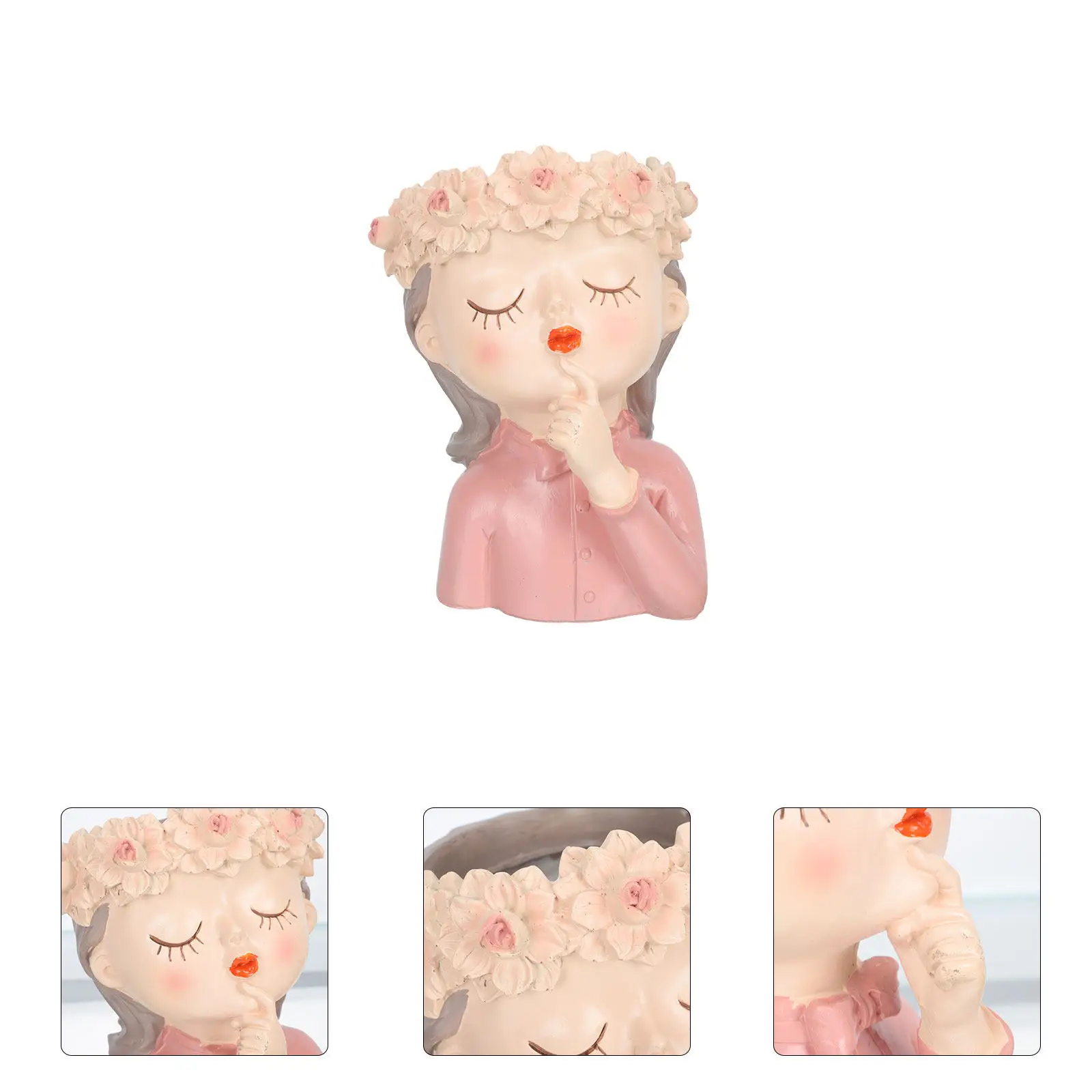 Resin Girl Shape Flower Pot for Succulents Indoor Outdoor Home Decor Desktop Ornament Living Room Balcony Garden Flower
Resin Girl Shape Flower Pot for Succulents Indoor Outdoor Home Decor Desktop Ornament Living Room Balcony Garden Flower