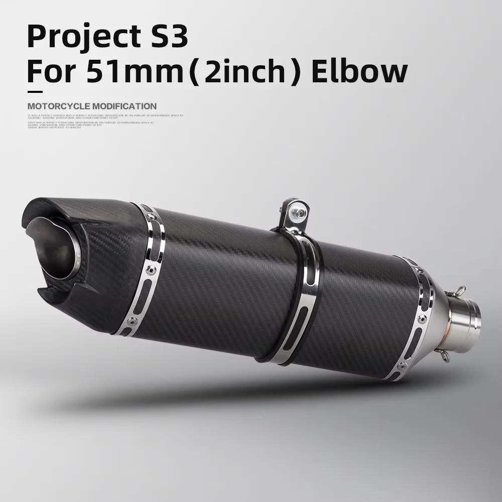 Motorcycle Exhaust system Muffler 51mm Caliber AT2 Muffler/carbon muffler For CBR650 Z900 R3 R1 450SR MT800 R15 XMAX
Motorcycle Exhaust system Muffler 51mm Caliber AT2 Muffler/carbon muffler For CBR650 Z900 R3 R1 450SR MT800 R15 XMAX