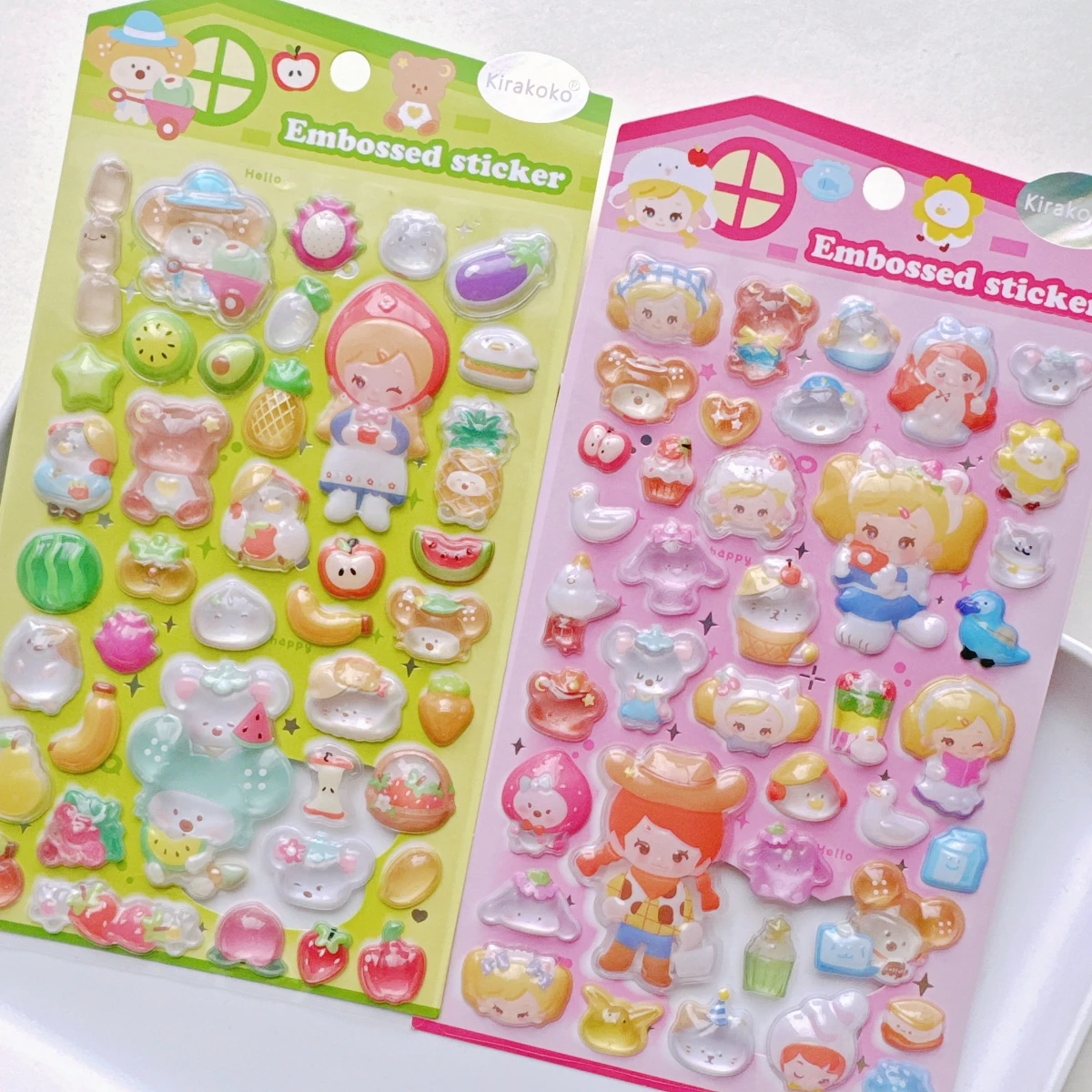 Kirakoko Magic Garden 3D Relief Stickers Scrapbooking Diy Diary Decor Journaling Stationery Cute Stickers School Supplies
Kirakoko Magic Garden 3D Relief Stickers Scrapbooking Diy Diary Decor Journaling Stationery Cute Stickers School Supplies