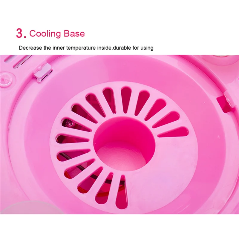 B62B-Electric DIY Sweet Cotton Candy Maker Mini Portable Cotton Sugar Fairy Floss Marshmallow Machine For Kids EU Plug
B62B-Electric DIY Sweet Cotton Candy Maker Mini Portable Cotton Sugar Fairy Floss Marshmallow Machine For Kids EU Plug