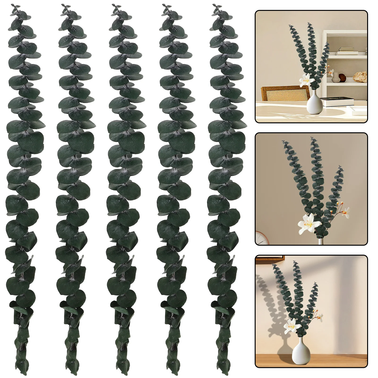 30Pcs Eternal Eucalyptus Leaf Garland Handcrafted Realistic Foliage for Office Party Decor Dried Greenery Stems Wedding
30Pcs Eternal Eucalyptus Leaf Garland Handcrafted Realistic Foliage for Office Party Decor Dried Greenery Stems Wedding