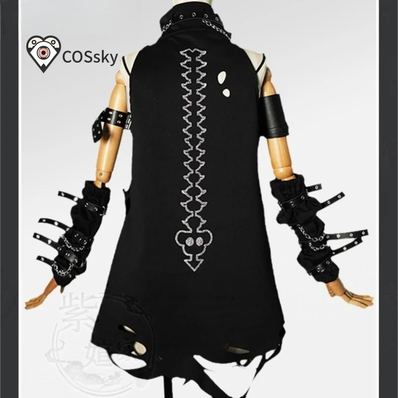 Anime Game VSPO Yano Kuromu Cosplay Costume Halloween Outfit Night Kuromu Dark Gothic Y2K Spicy Girl Sexy Rock Subculture Party
Anime Game VSPO Yano Kuromu Cosplay Costume Halloween Outfit Night Kuromu Dark Gothic Y2K Spicy Girl Sexy Rock Subculture Party