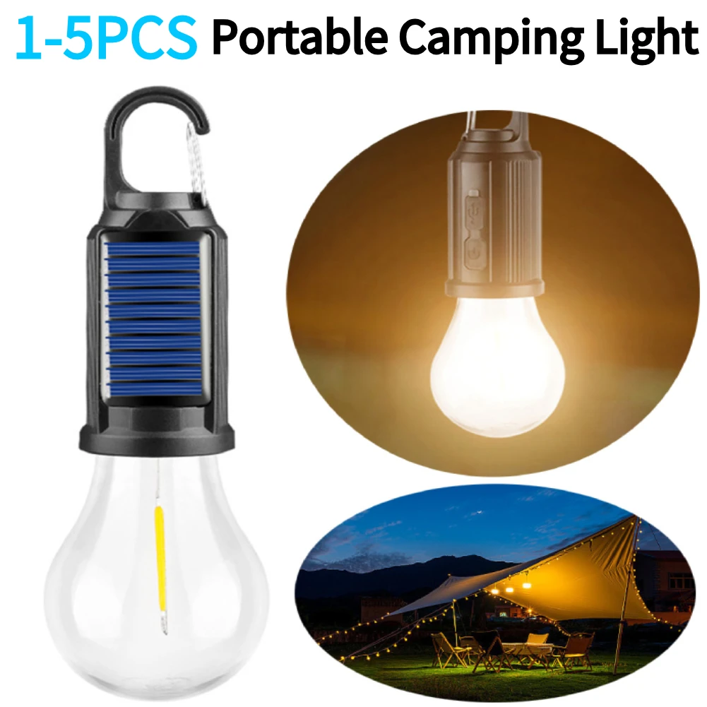 1-5PCS Solar Portable Camping Light USB Charging BBQ Atmosphere Light Waterproof Portable Handheld Lamp 4 Gears for BBQ Camping
1-5PCS Solar Portable Camping Light USB Charging BBQ Atmosphere Light Waterproof Portable Handheld Lamp 4 Gears for BBQ Camping