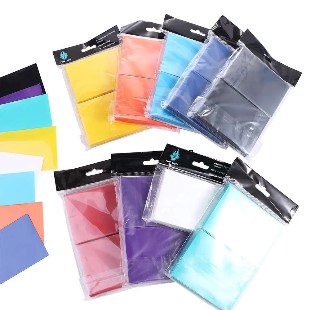 TCG Cards Protector Penny Color Trading Card Sleeve 66x91mm 100PCS Yugioh Card Holder Matte Toy Gift
TCG Cards Protector Penny Color Trading Card Sleeve 66x91mm 100PCS Yugioh Card Holder Matte Toy Gift
