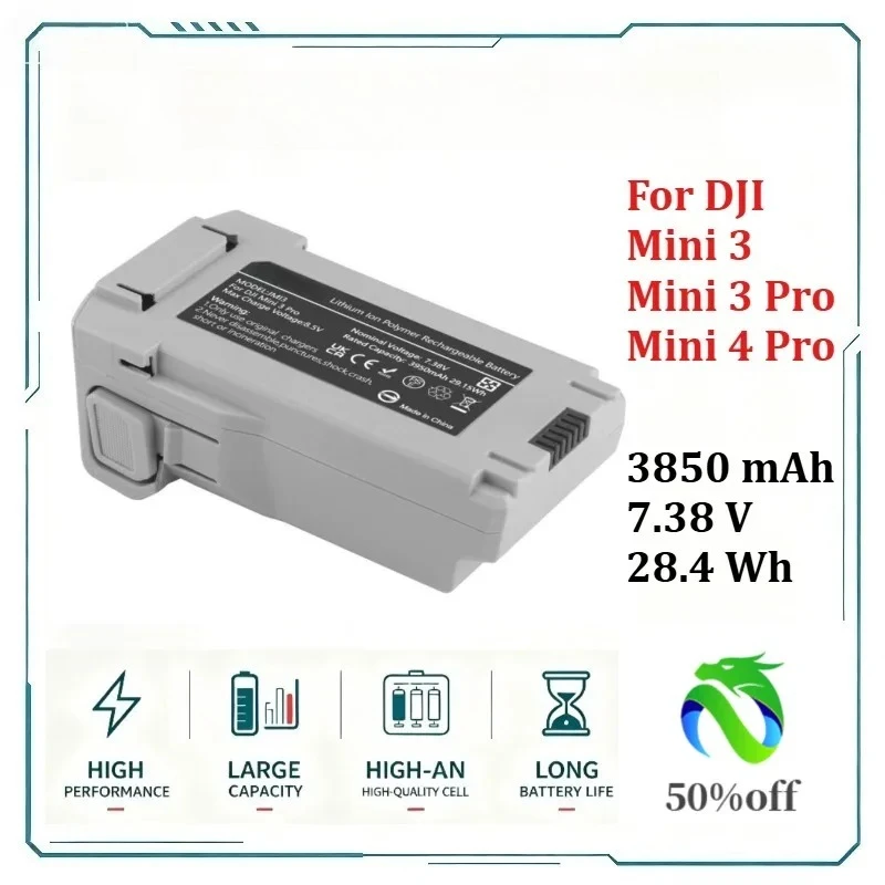 for DJI Mini 3/3Pro DJI Mini 4Pro Drone Replacement Battery High Capacity Long Endurance Lithium Battery
for DJI Mini 3/3Pro DJI Mini 4Pro Drone Replacement Battery High Capacity Long Endurance Lithium Battery