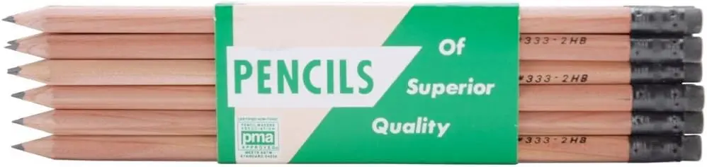 Premium HB No. 2 Pencils, 12-Pack with Long-Lasting Sharpness and Quality Cedar
Premium HB No. 2 Pencils, 12-Pack with Long-Lasting Sharpness and Quality Cedar