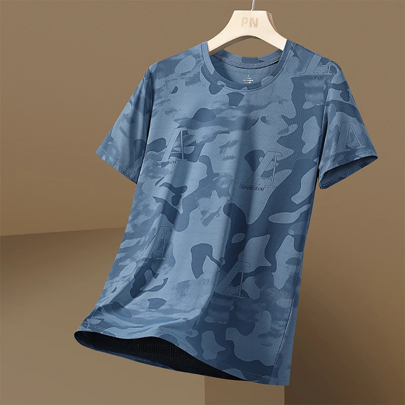 Fashion O-Neck Loose Casual CamouflageT-Shirt Men's Clothing 2024 Summer New All-match Pullovers Short Sleeve Korean Tee Shirt
Fashion O-Neck Loose Casual CamouflageT-Shirt Men's Clothing 2024 Summer New All-match Pullovers Short Sleeve Korean Tee Shirt