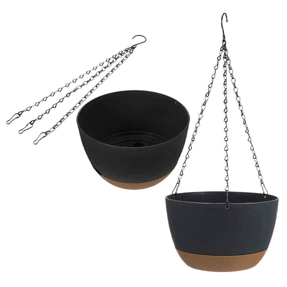 2pcs Planters Self Watering Plastic Hanging Basket For Plants Modern Design Garden Balcony Living Room Decor Indoor Outdoor
2pcs Planters Self Watering Plastic Hanging Basket For Plants Modern Design Garden Balcony Living Room Decor Indoor Outdoor