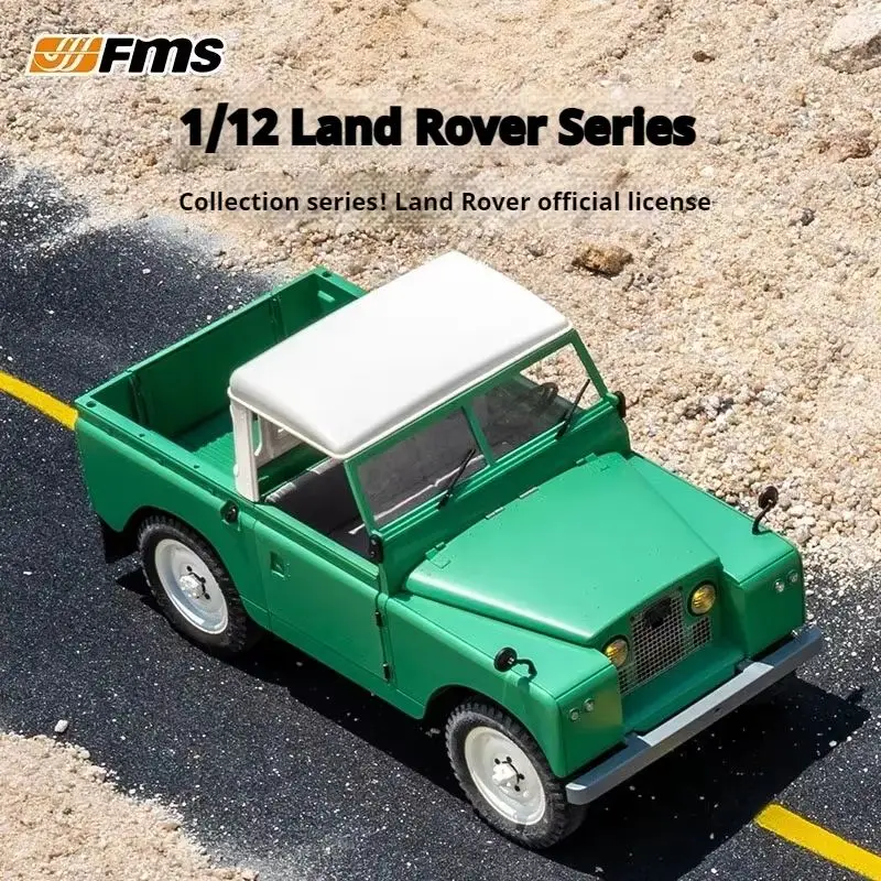 FMS 1/12 Scale RC Remote Control Car Four-Wheel Drive Off-Road Simulation Electric Model Toy for Retro Collectors Variable Speed
FMS 1/12 Scale RC Remote Control Car Four-Wheel Drive Off-Road Simulation Electric Model Toy for Retro Collectors Variable Speed