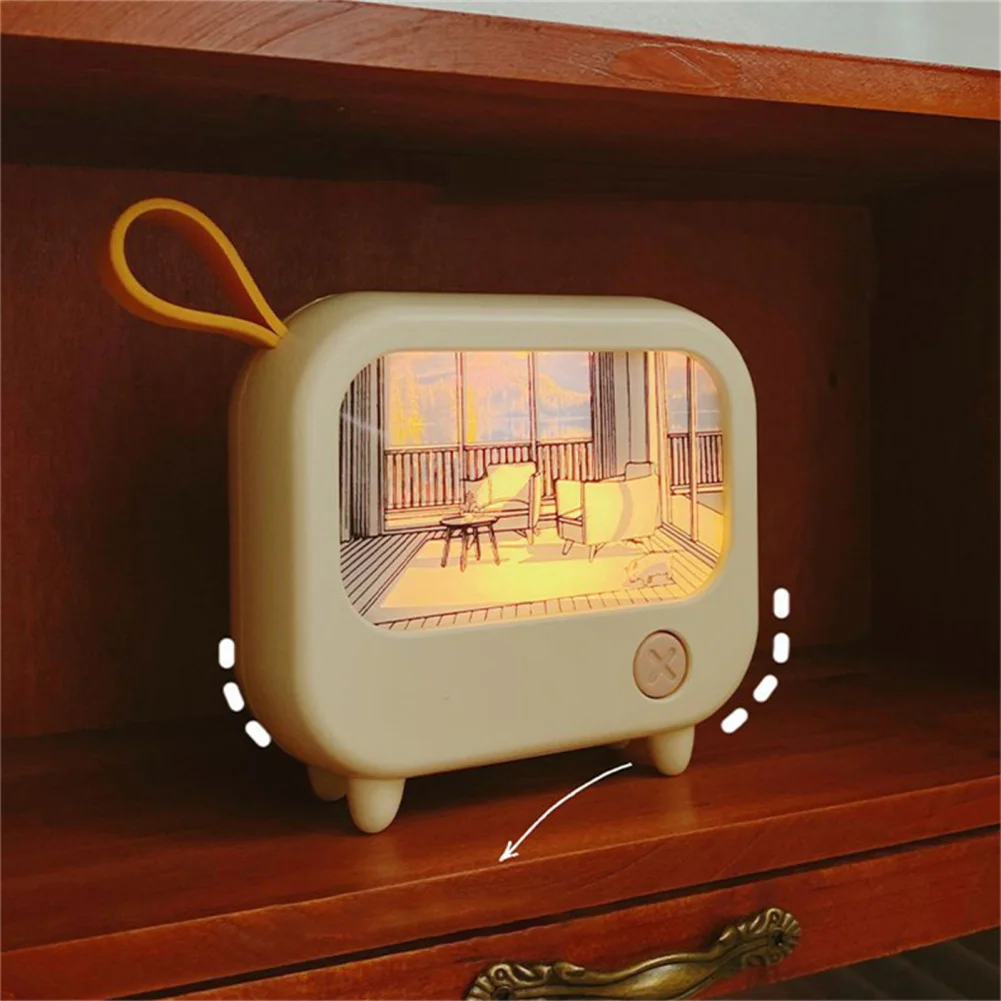 TV Painting LED Night Light 2-Level Lighting Learning Table Lamp USB Charging Mini Desktop Light Birthday Gift
TV Painting LED Night Light 2-Level Lighting Learning Table Lamp USB Charging Mini Desktop Light Birthday Gift