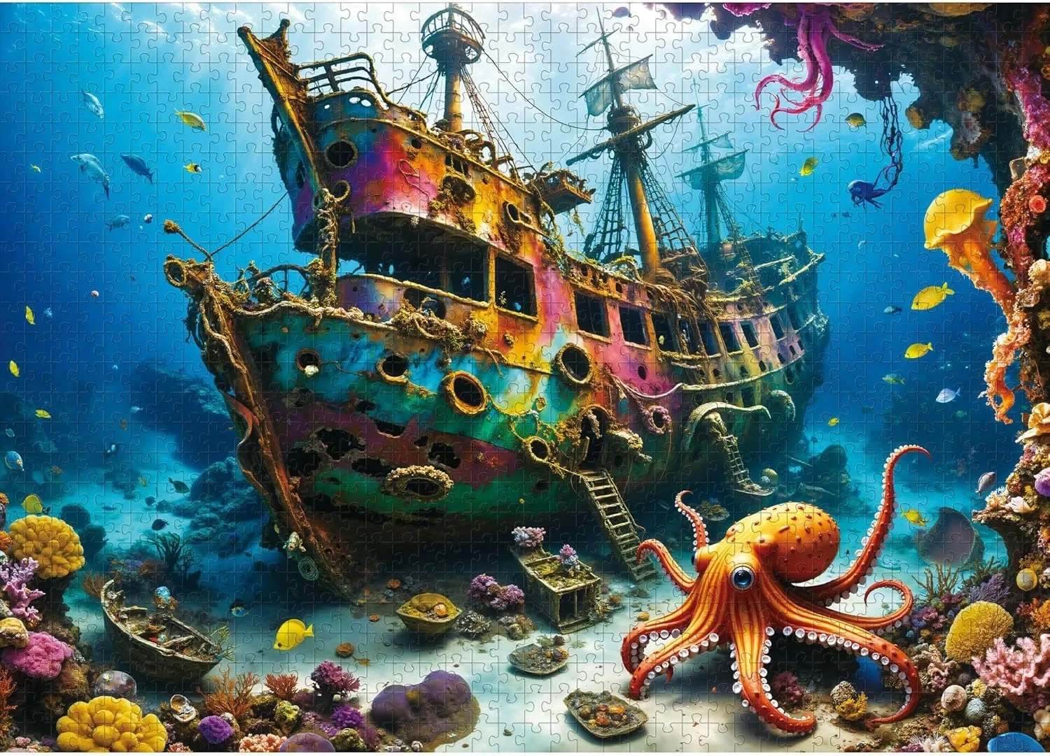 Ancient Sunken Ship Wooden Puzzle Adult Jigsaw Puzzle Hight Diffcult Challenging Bedrom Living Room Decor Birthday Holiday Gift
Ancient Sunken Ship Wooden Puzzle Adult Jigsaw Puzzle Hight Diffcult Challenging Bedrom Living Room Decor Birthday Holiday Gift