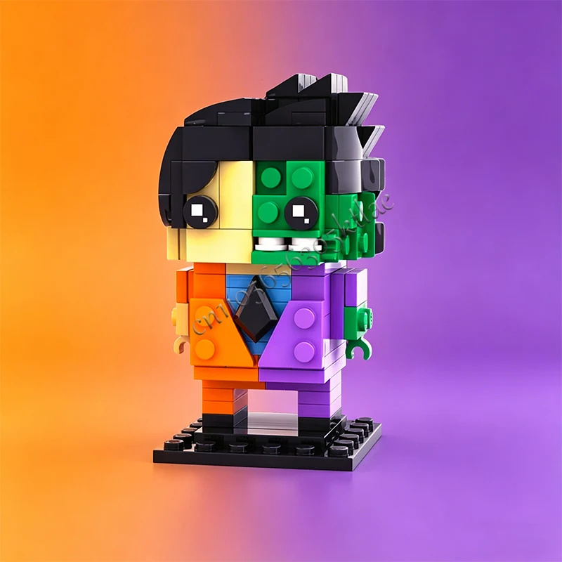 154 Parts MOC Dual Identity Hero Figure Modular Building Blocks Kids Educational Assembly Boy Girl Toy Christmas Customized Gift
154 Parts MOC Dual Identity Hero Figure Modular Building Blocks Kids Educational Assembly Boy Girl Toy Christmas Customized Gift