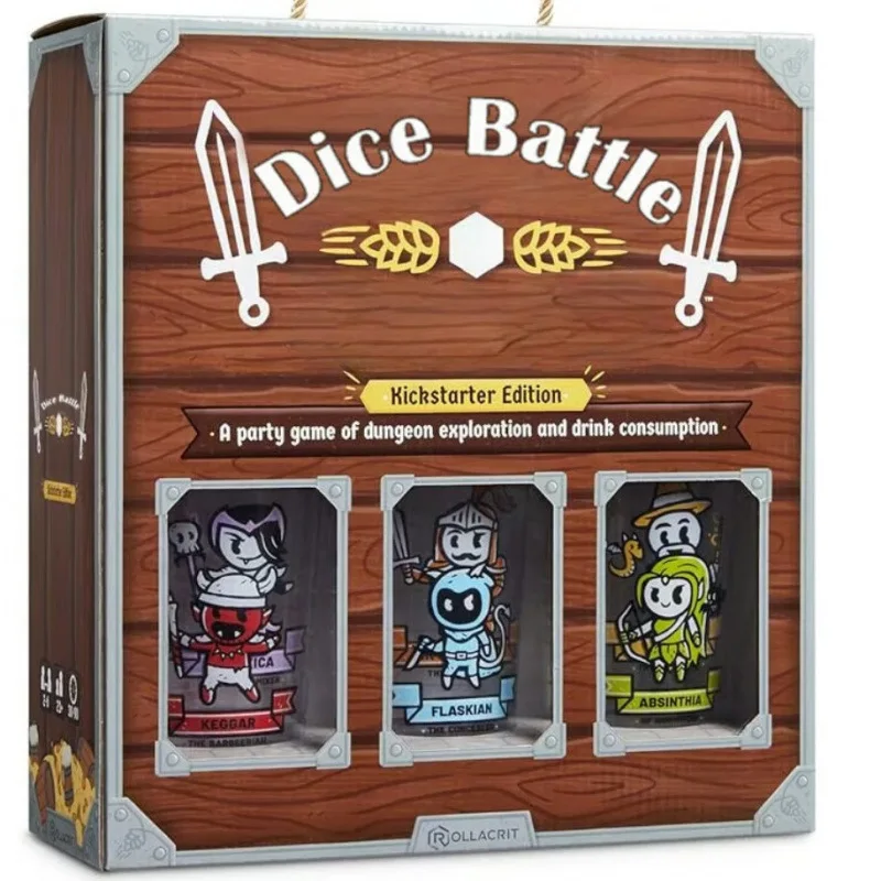 Toy Exploration Board Game: Dice Battle Set – Party & Parent-Child Game
Toy Exploration Board Game: Dice Battle Set – Party & Parent-Child Game