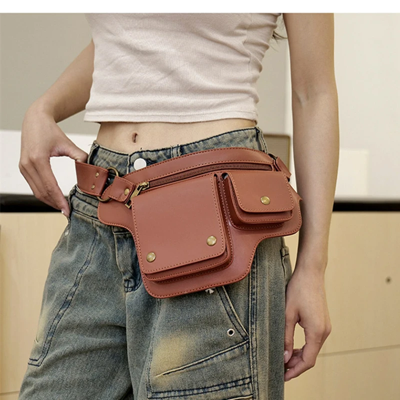 Retro Outdoor Riding Sports Waist Pack Crossbody Shoulder Bag Multi-functional Storage Bag Personalized Mobile Phone Bag
Retro Outdoor Riding Sports Waist Pack Crossbody Shoulder Bag Multi-functional Storage Bag Personalized Mobile Phone Bag