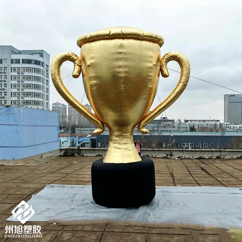 Inflatable trophy, advertising golden inflatable trophy, with blower, for outdoor event decoration
Inflatable trophy, advertising golden inflatable trophy, with blower, for outdoor event decoration