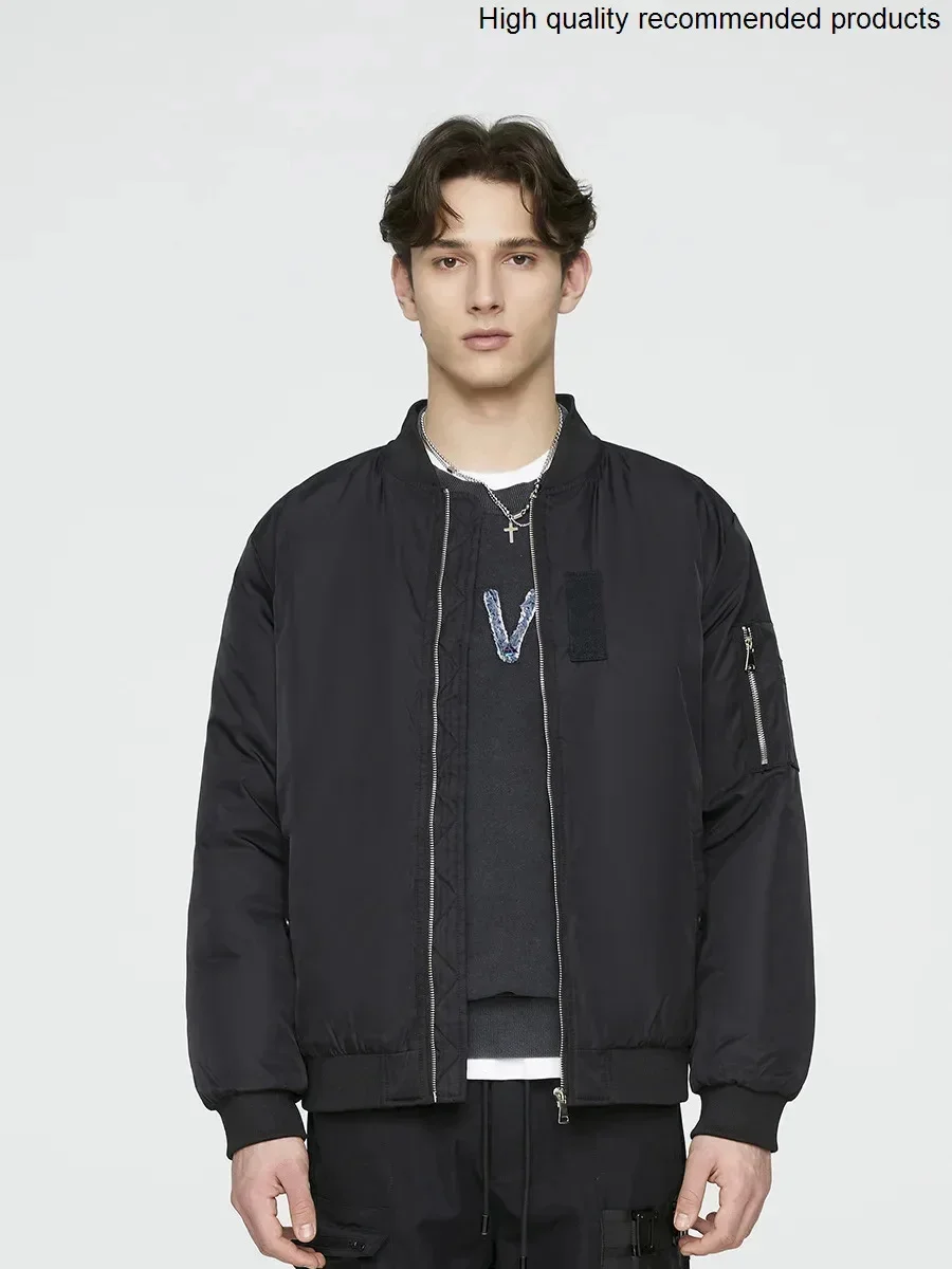 retro Winter new thickened American fashion jacket stand collar pilot loose casual baseball jacket
retro Winter new thickened American fashion jacket stand collar pilot loose casual baseball jacket