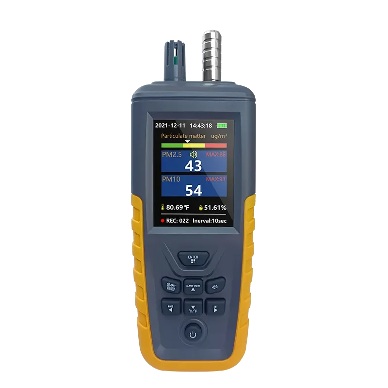 TC-8100 3 Channel Laser Dust Particle Counter PM2.5 PM10 Air Quality Monitor Portable Gas Analyzer Silica Dust Detector
TC-8100 3 Channel Laser Dust Particle Counter PM2.5 PM10 Air Quality Monitor Portable Gas Analyzer Silica Dust Detector