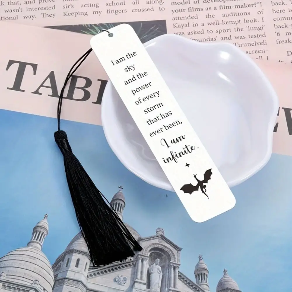 Gift Stainless Steel Black Dragon Book Mark Anime Stationery Book Accessory Reading Collect Personalized Book Tags Women
Gift Stainless Steel Black Dragon Book Mark Anime Stationery Book Accessory Reading Collect Personalized Book Tags Women