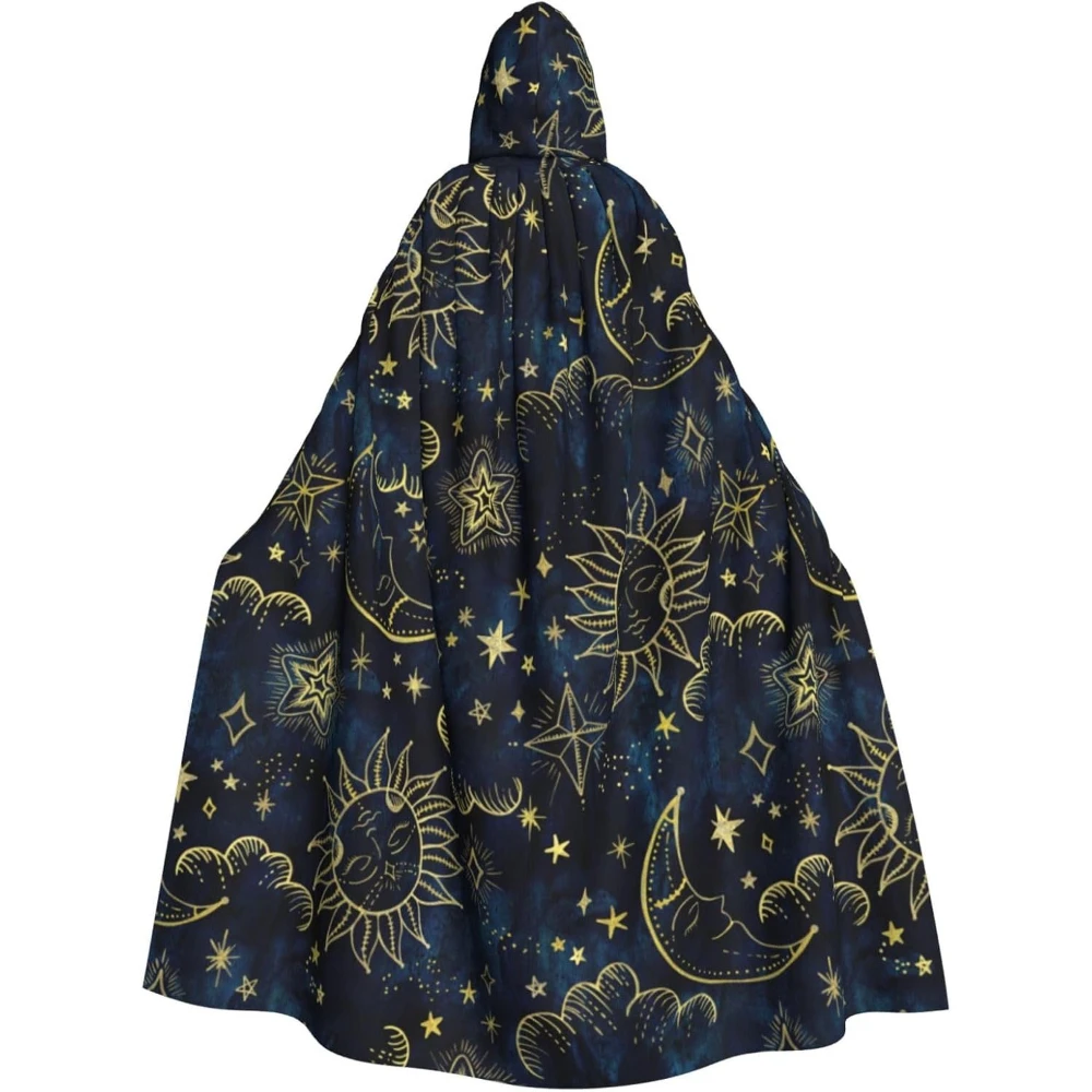 Women Men Adults Full Length Hooded Cloak Cape with Hooded for Halloween Cosplay Costumes 
Women Men Adults Full Length Hooded Cloak Cape with Hooded for Halloween Cosplay Costumes