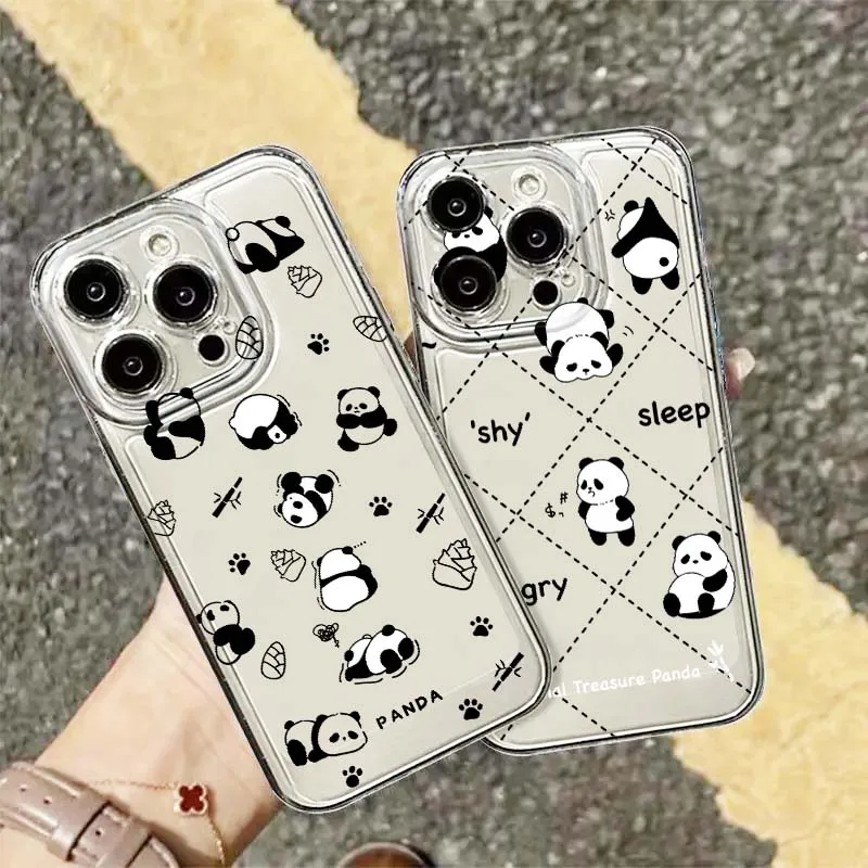 Anime Panda Cartoon For Apple iPhone 17 16e 16 15 14 13 12 11 Pro Max Plus Mini Soft Transparent Phone Case
Anime Panda Cartoon For Apple iPhone 17 16e 16 15 14 13 12 11 Pro Max Plus Mini Soft Transparent Phone Case