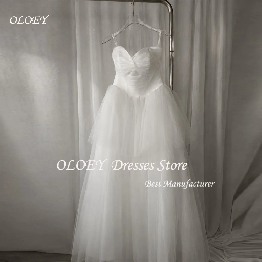 OLOEY Sweetheart Tiered A-Line Korea Wedding Dresses Customize Silk Tulle Long Elegant Bridal Gowns 결혼식 드레 Photo Shoot
OLOEY Sweetheart Tiered A-Line Korea Wedding Dresses Customize Silk Tulle Long Elegant Bridal Gowns 결혼식 드레 Photo Shoot