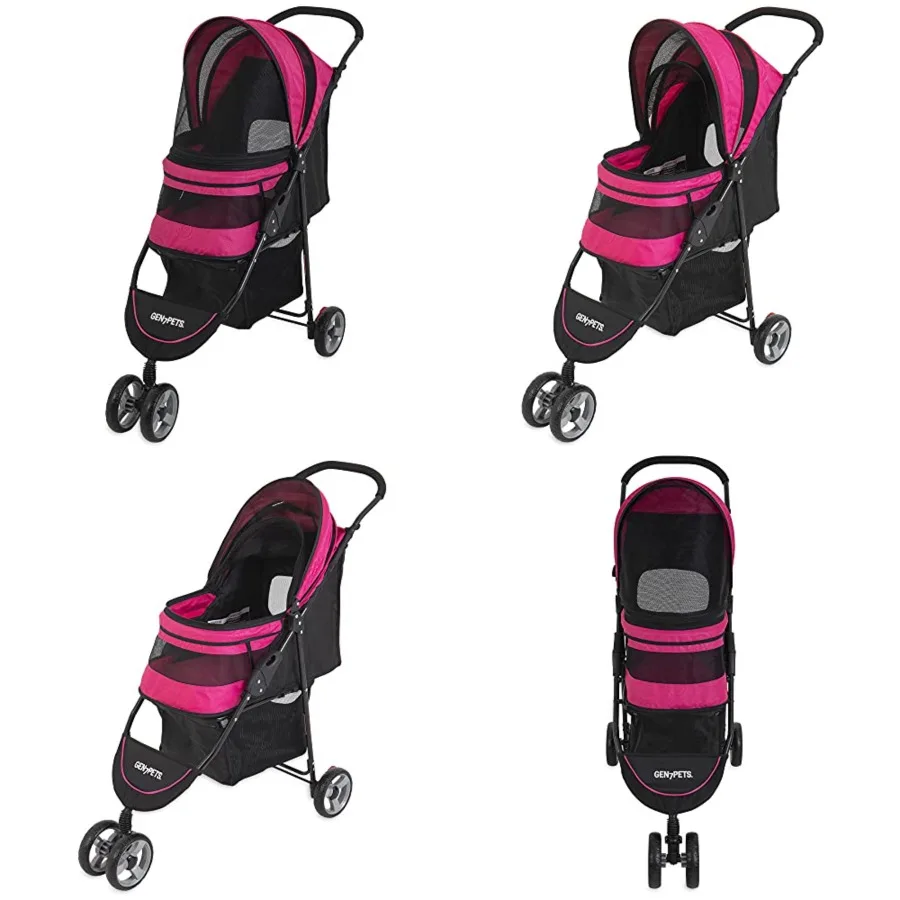 Gen7Pets Regal Plus Dog Stroller - Raspberry Sorbet Pet Stroller,,1 Count
Gen7Pets Regal Plus Dog Stroller - Raspberry Sorbet Pet Stroller,,1 Count