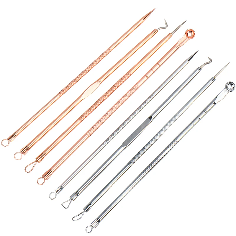 4 PCS Acne Blackhead Comedone Black Spot Pimple Blemish Remover Skin Care Women Beauty Acne Treatment Pore Cleanser Needle Hook
4 PCS Acne Blackhead Comedone Black Spot Pimple Blemish Remover Skin Care Women Beauty Acne Treatment Pore Cleanser Needle Hook