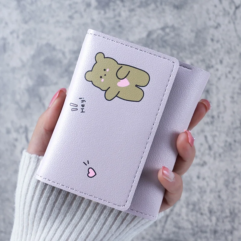 Women Short Cute Small Wallets Student Three Fold Card Holder Girl ID Bag Card Holder Coin Purse Ladies Wallets Cartoon Bags
Women Short Cute Small Wallets Student Three Fold Card Holder Girl ID Bag Card Holder Coin Purse Ladies Wallets Cartoon Bags
