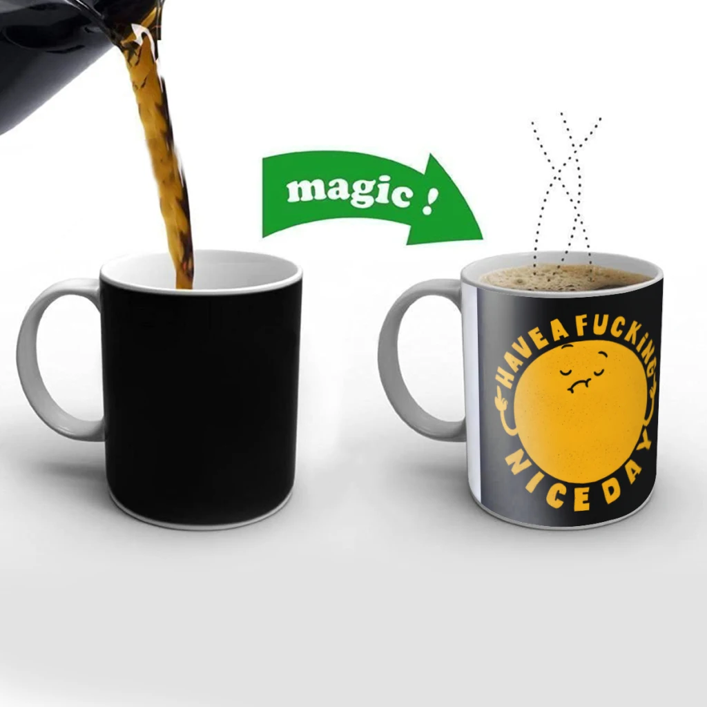 Have A Nice Day Creativity Change Color Chang mug Ceramic mug Hot Coffee Cup Breakfast Cup Mug Friend Gift
Have A Nice Day Creativity Change Color Chang mug Ceramic mug Hot Coffee Cup Breakfast Cup Mug Friend Gift