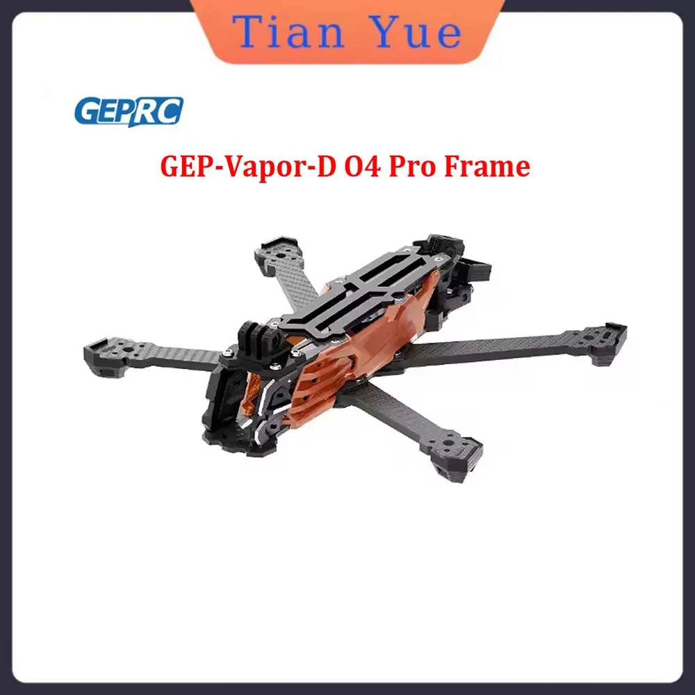 GEPRC GEP-Vapor-D O4 pro Drone Frame Carbon Fiber RC FPV Quadcopter Helicopter 5/6 Inch D5 D6 Options for Racing And Freestyle
GEPRC GEP-Vapor-D O4 pro Drone Frame Carbon Fiber RC FPV Quadcopter Helicopter 5/6 Inch D5 D6 Options for Racing And Freestyle