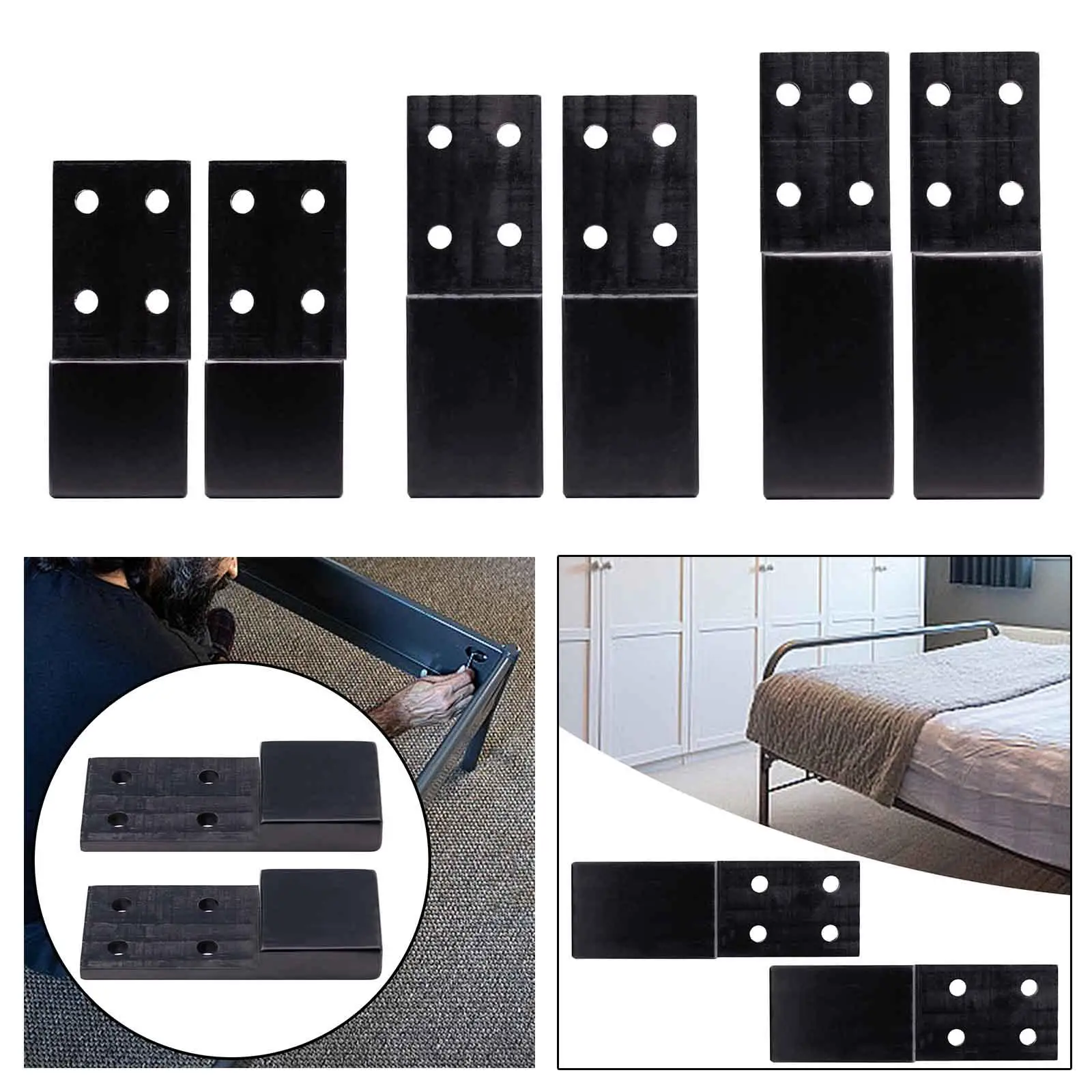 2 Pieces Bed Frame Support Leg Stabilizer Durable Heavy Duty Bed Support Leg for Bed Sofa Table Chair Furniture Replacement Set
2 Pieces Bed Frame Support Leg Stabilizer Durable Heavy Duty Bed Support Leg for Bed Sofa Table Chair Furniture Replacement Set
