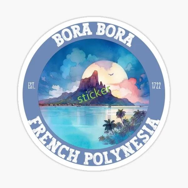 Bora Bora French Polynesia Maui Hawaii Retro Classic Vintage Design Bumper Sticker Window Vinyl Decal
Bora Bora French Polynesia Maui Hawaii Retro Classic Vintage Design Bumper Sticker Window Vinyl Decal
