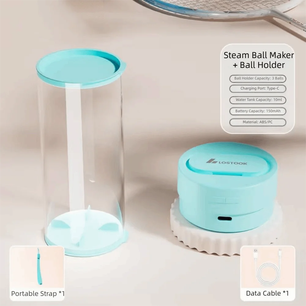Efficient Shuttlecock Humidifier Blue White Steam Air Badminton Ball Steamer Rechargeable Mini Badminton Humidifier Badminton
Efficient Shuttlecock Humidifier Blue White Steam Air Badminton Ball Steamer Rechargeable Mini Badminton Humidifier Badminton