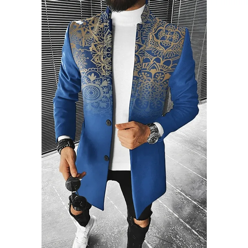 Men's Fall Long Coat Floral Print Button Lapel Fashion Office Winter Jacket 2025 Casual Nylon Overcoat Oversized New Top Coat
Men's Fall Long Coat Floral Print Button Lapel Fashion Office Winter Jacket 2025 Casual Nylon Overcoat Oversized New Top Coat