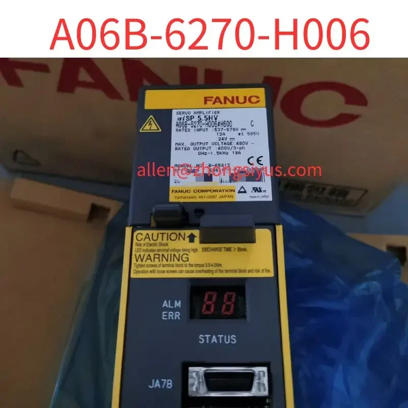 Совершенно новый драйвер A06B-6270-H006
Совершенно новый драйвер A06B-6270-H006