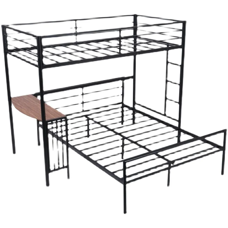 Small apartment staggered upper and lower beds for adults,multifunctional cross shaped children and mother with desk combination
Small apartment staggered upper and lower beds for adults,multifunctional cross shaped children and mother with desk combination