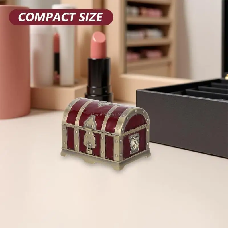 Classical Ornate Small Jewelry Holder Sturdy Zinc Alloy Decorative Storage Container
Classical Ornate Small Jewelry Holder Sturdy Zinc Alloy Decorative Storage Container