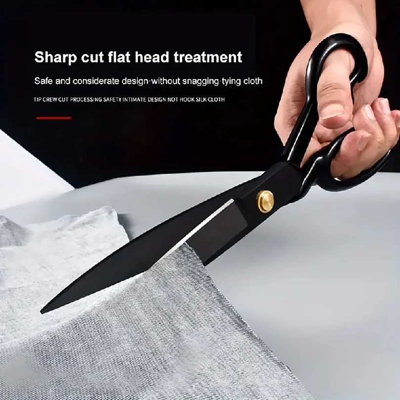 Professional Tailor Scissors for Cutting Fabric Heavy Duty Scissors for Leather Cutting Industrial Sharp Sewing Shears for Home
Professional Tailor Scissors for Cutting Fabric Heavy Duty Scissors for Leather Cutting Industrial Sharp Sewing Shears for Home